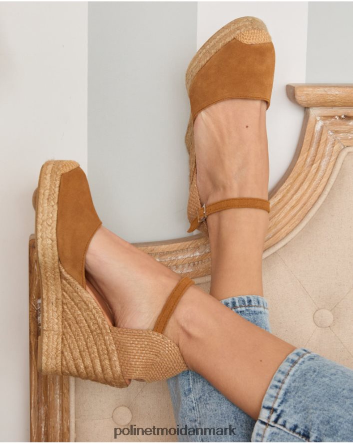 Fabrizia kile espadrille kamel fodtøj Polin et moi 28TJFF480