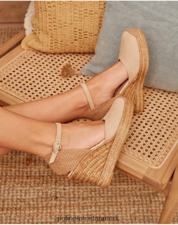 Fabrizia kile espadrille sand fodtøj Polin et moi 28TJFF476