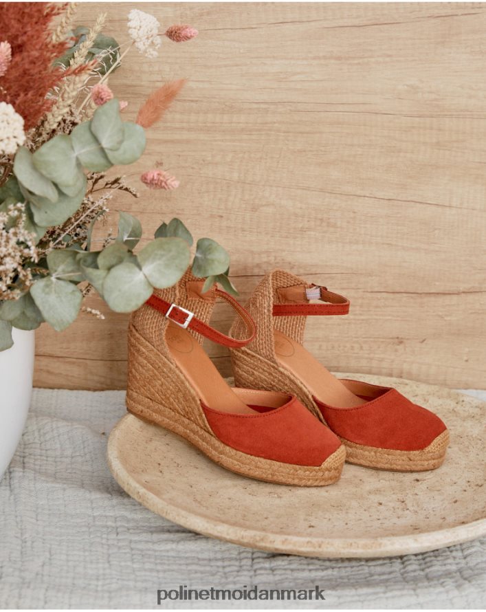 Fabrizia kile espadrille terracotta fodtøj Polin et moi 28TJFF430