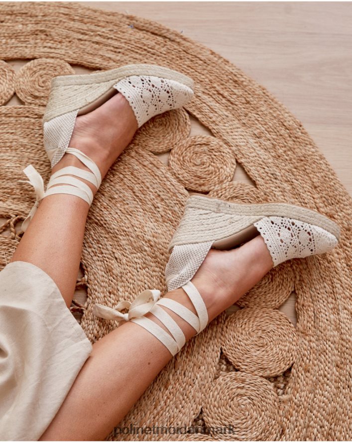 alpargata hæklet aime rå fodtøj Polin et moi 28TJFF512