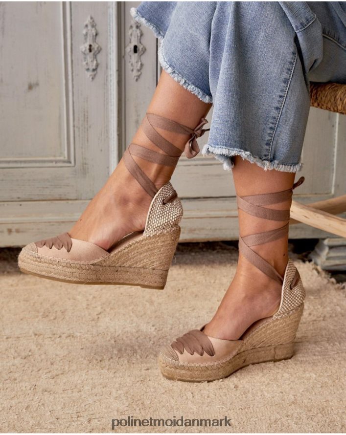 bonde espadrille penny nøgen fodtøj Polin et moi 28TJFF498