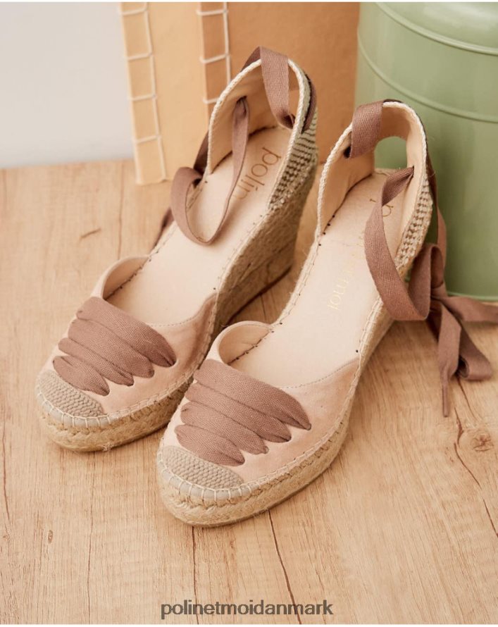 bonde espadrille penny nøgen fodtøj Polin et moi 28TJFF498