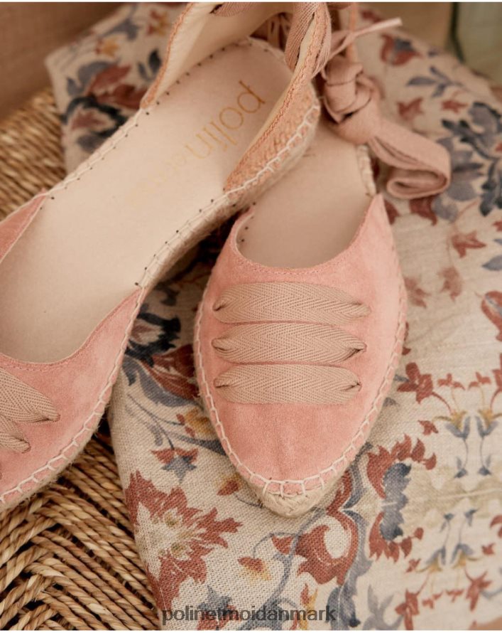 bonde espadrilleravn Rose fodtøj Polin et moi 28TJFF423