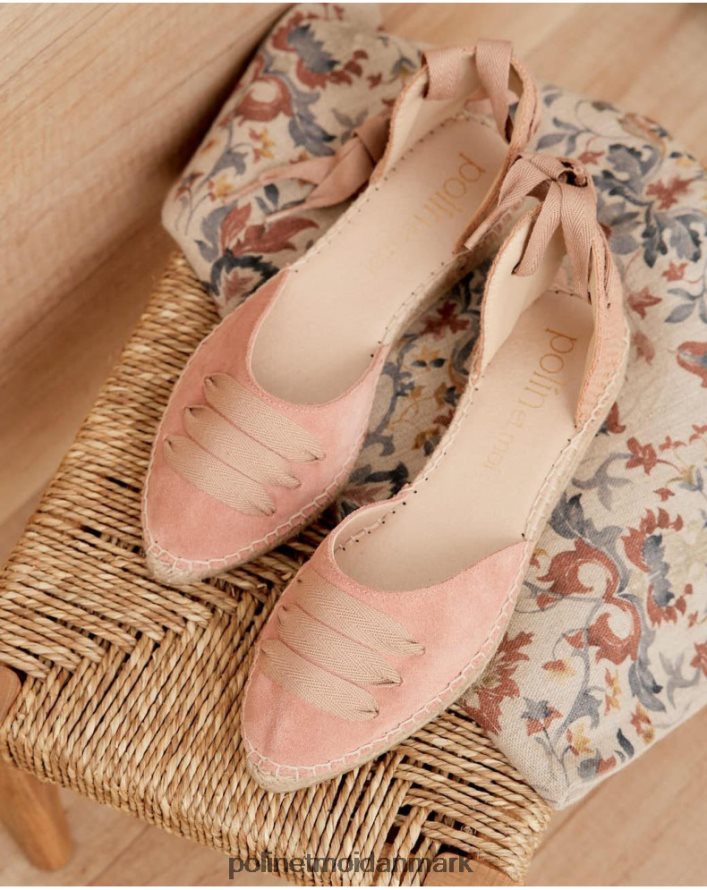 bonde espadrilleravn Rose fodtøj Polin et moi 28TJFF423