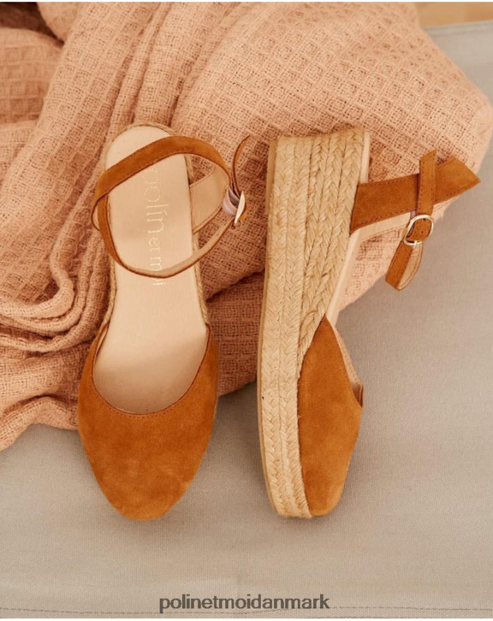 bonny rund espadrille læder fodtøj Polin et moi 28TJFF479