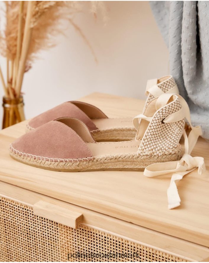espadrille hjerte evita lavendel fodtøj Polin et moi 28TJFF495