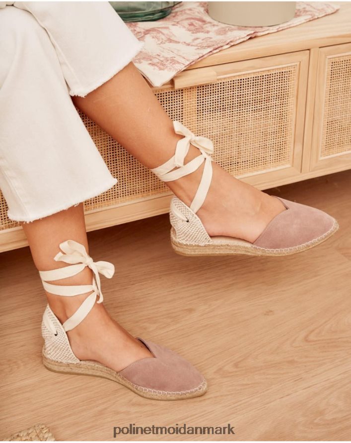 espadrille hjerte evita lavendel fodtøj Polin et moi 28TJFF495