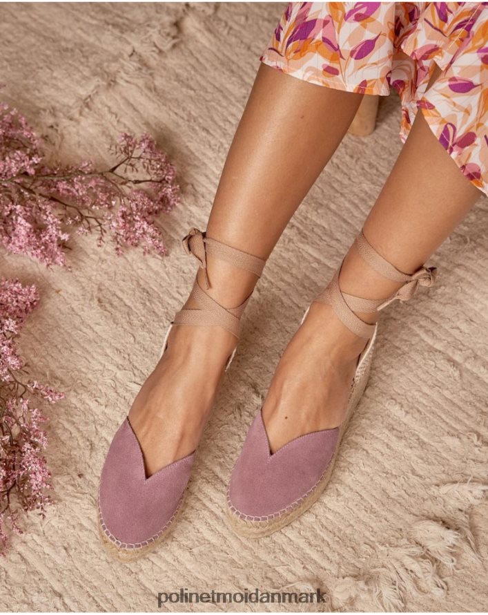 espadrille hjerte gabriela lavendel fodtøj Polin et moi 28TJFF422
