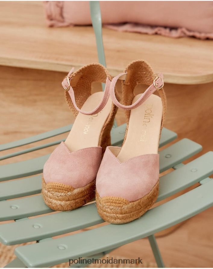 espadrille hjerte kyskhed Rose fodtøj Polin et moi 28TJFF453
