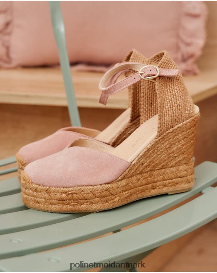 espadrille hjerte kyskhed Rose fodtøj Polin et moi 28TJFF453
