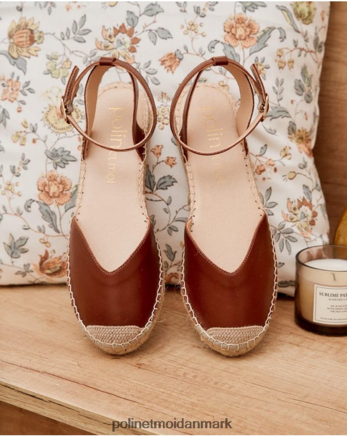 espadrille napa feri læder fodtøj Polin et moi 28TJFF493