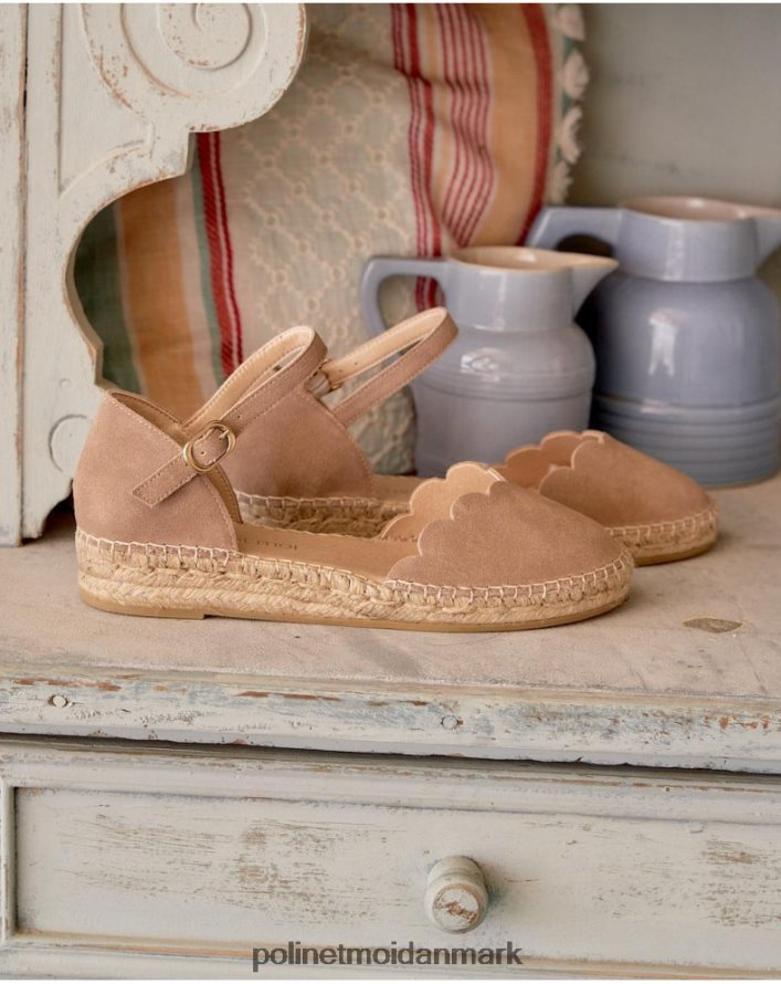 espadrille ondas betsy taupe fodtøj Polin et moi 28TJFF414