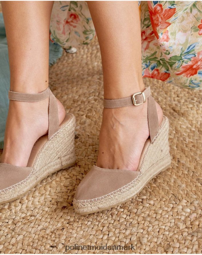 espadrille undercut izzy taupe fodtøj Polin et moi 28TJFF473