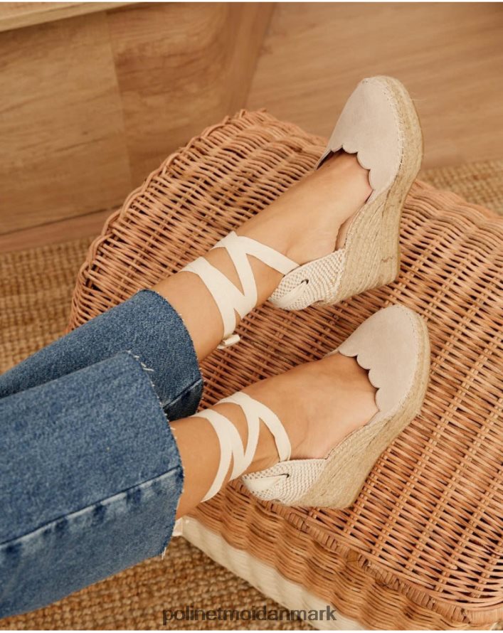 espadrilles ondas tula beige/creme fodtøj Polin et moi 28TJFF504