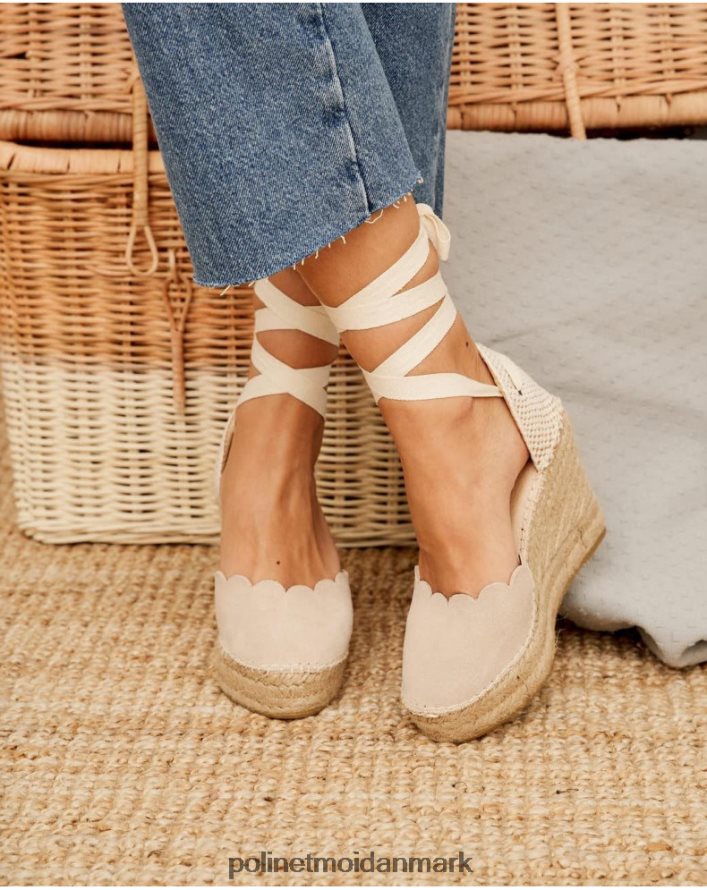 espadrilles ondas tula beige/creme fodtøj Polin et moi 28TJFF504