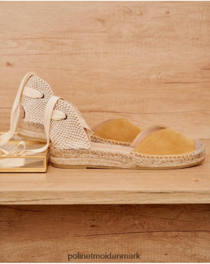 hjerte silvana espadrille okker fodtøj Polin et moi 28TJFF460