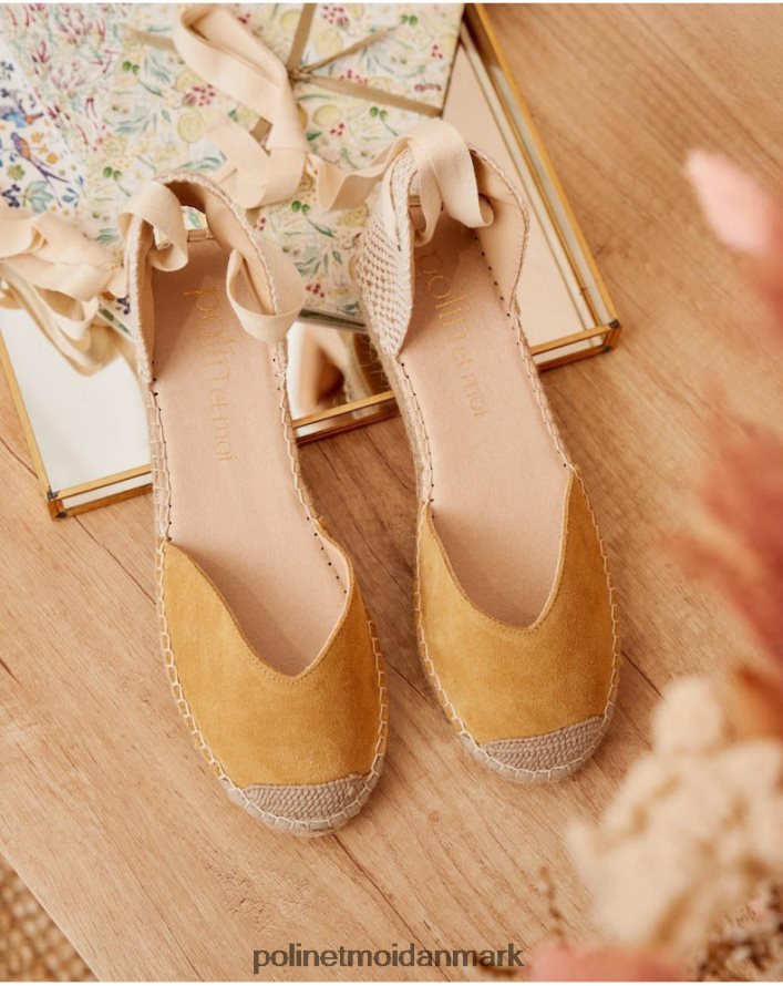 hjerte silvana espadrille okker fodtøj Polin et moi 28TJFF460