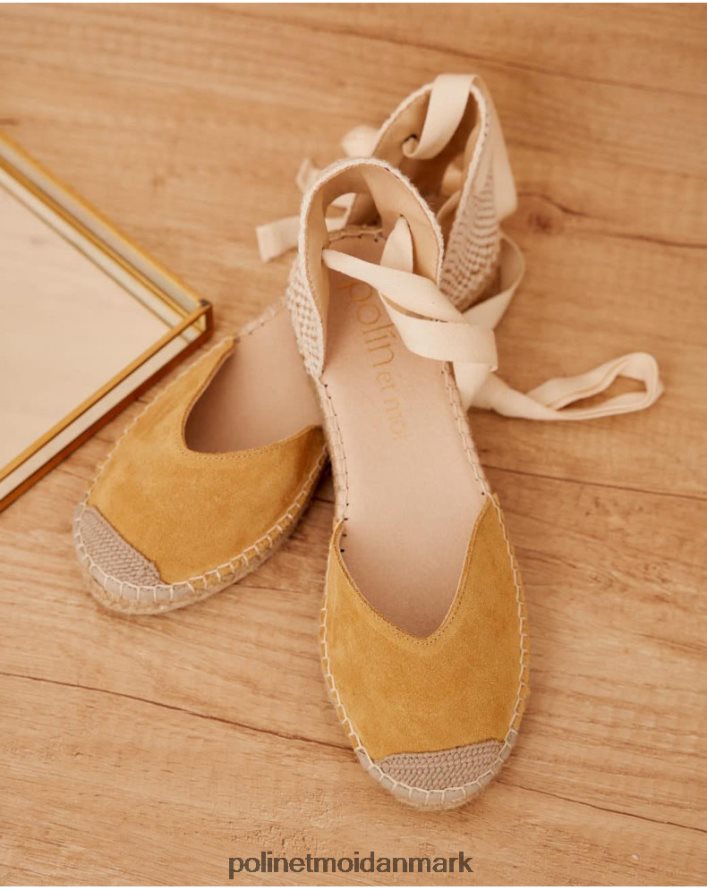 hjerte silvana espadrille okker fodtøj Polin et moi 28TJFF460