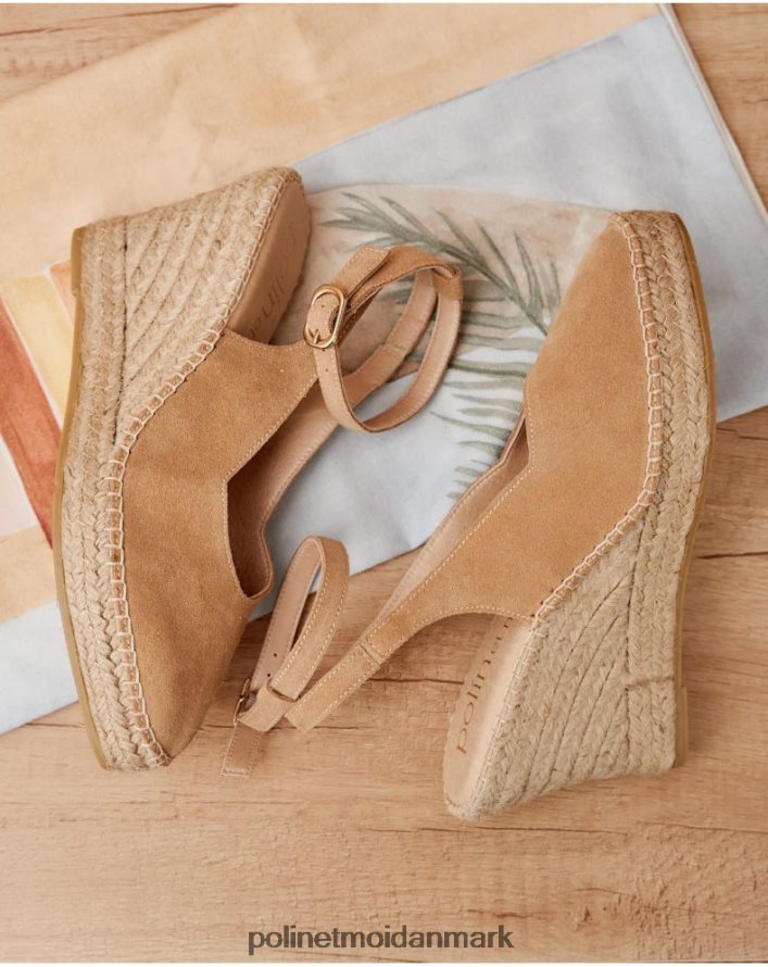 vivian undercut espadrille kamel fodtøj Polin et moi 28TJFF488