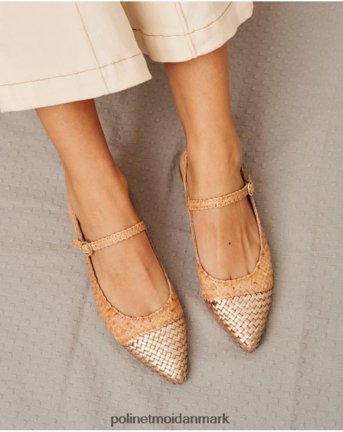 mary jane punta rigobertta beige fodtøj Polin et moi 28TJFF416