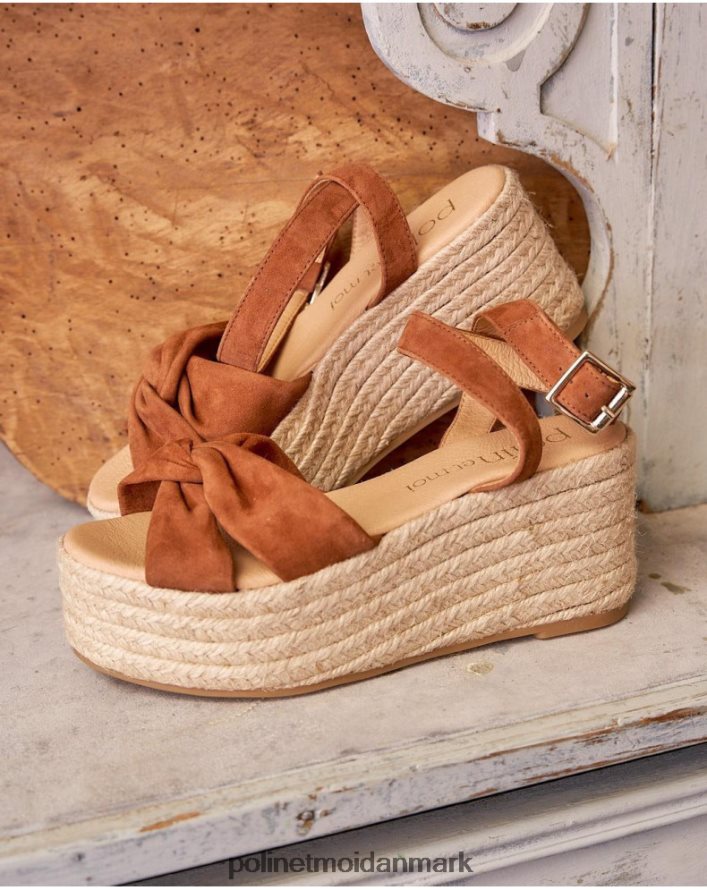 yasemin platformssandal Brun fodtøj Polin et moi 28TJFF427