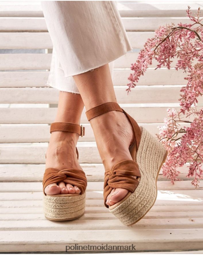 yasemin platformssandal Brun fodtøj Polin et moi 28TJFF427