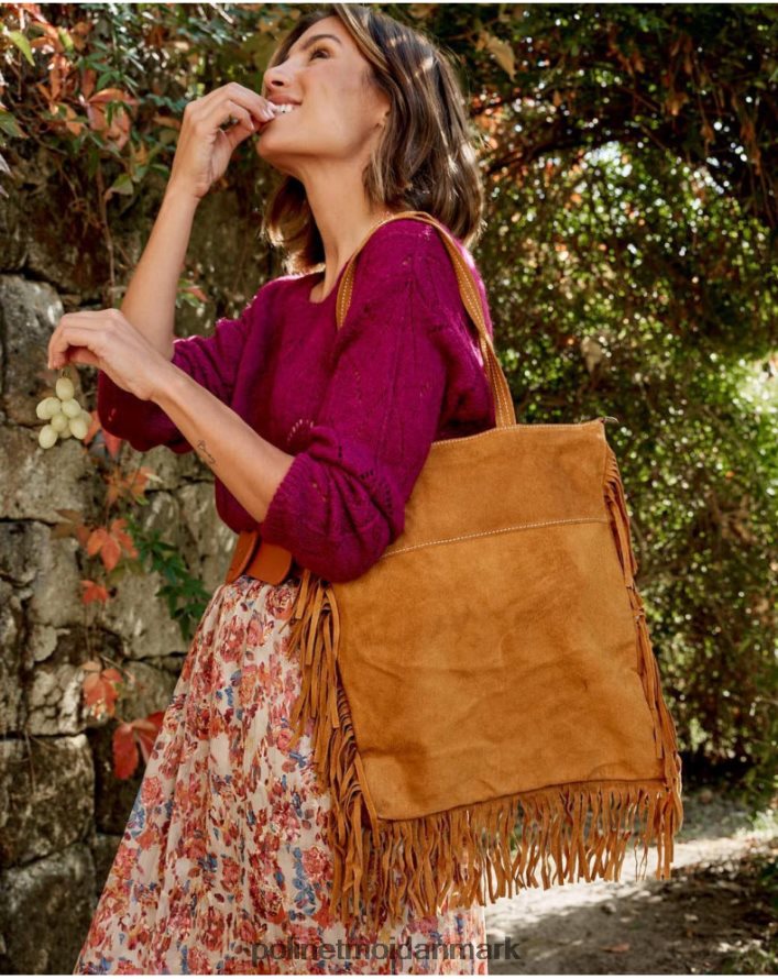 adolfa frynsepose læder tilbehør Polin et moi 28TJFF400