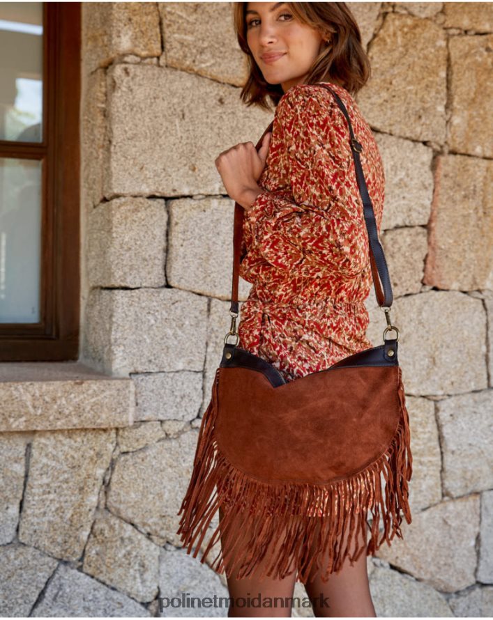 baguette ana taske Brun tilbehør Polin et moi 28TJFF399