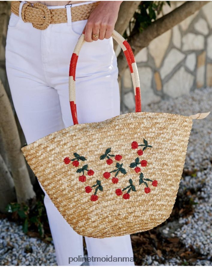 kia rund taske kirsebær tilbehør Polin et moi 28TJFF398