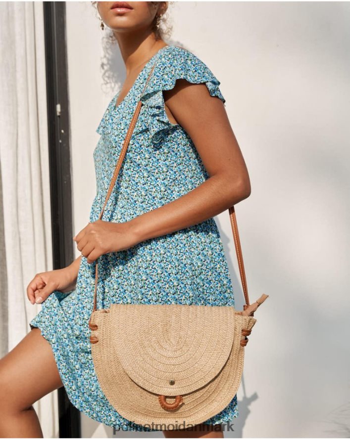 selmi skuldertaske beige tilbehør Polin et moi 28TJFF381