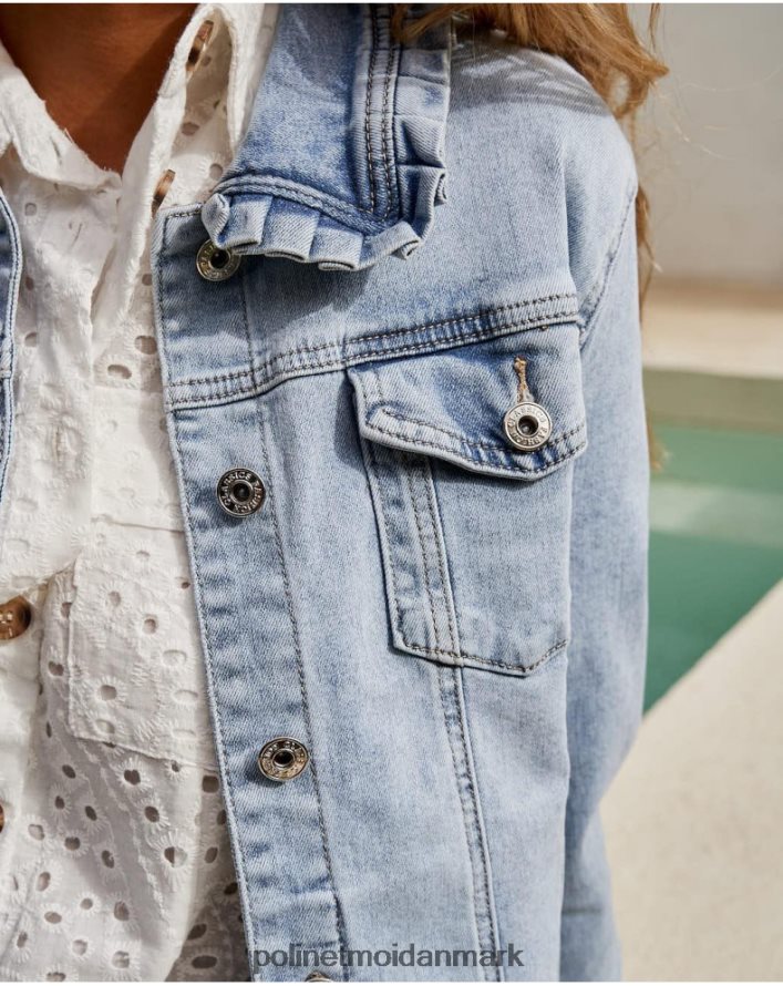 denim jakke leyre denim tøj Polin et moi 28TJFF361