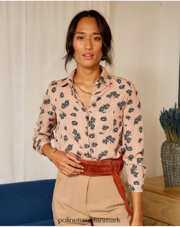 flor margarita skjorte Rose tøj Polin et moi 28TJFF225