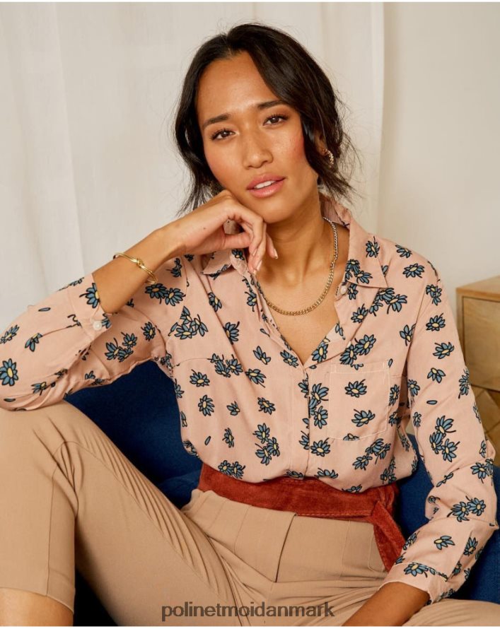 flor margarita skjorte Rose tøj Polin et moi 28TJFF225