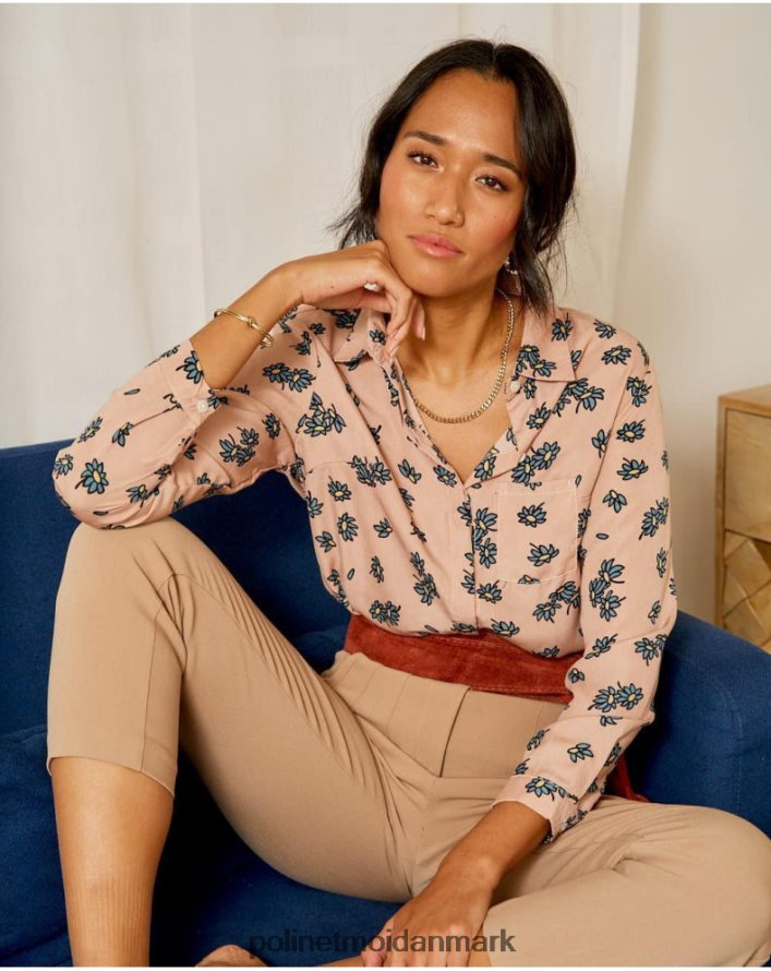 flor margarita skjorte Rose tøj Polin et moi 28TJFF225