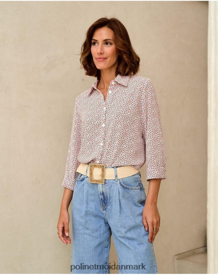 libysk kirsebærskjorte rå tøj Polin et moi 28TJFF189