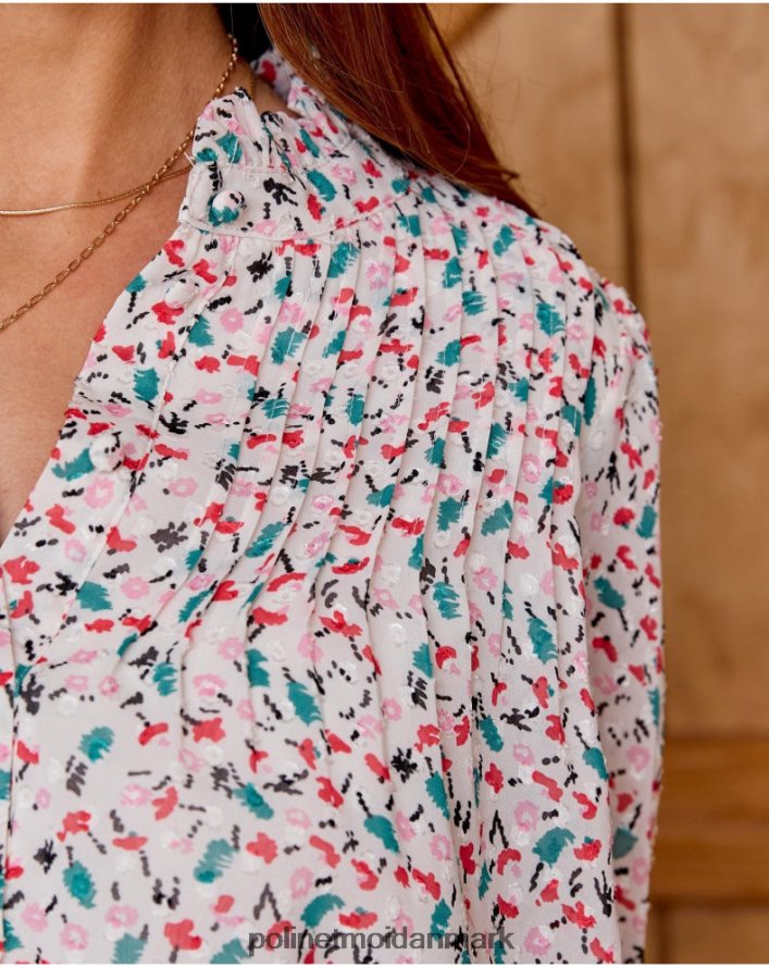 plettet fiama skjorte rå tøj Polin et moi 28TJFF194