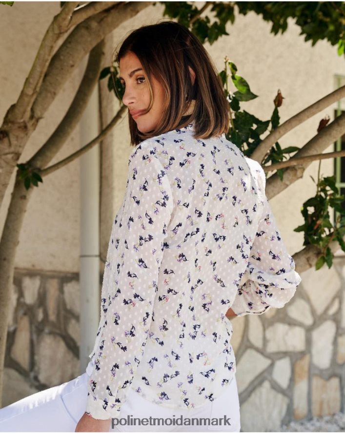 plumeti emelina skjorte hvid tøj Polin et moi 28TJFF200