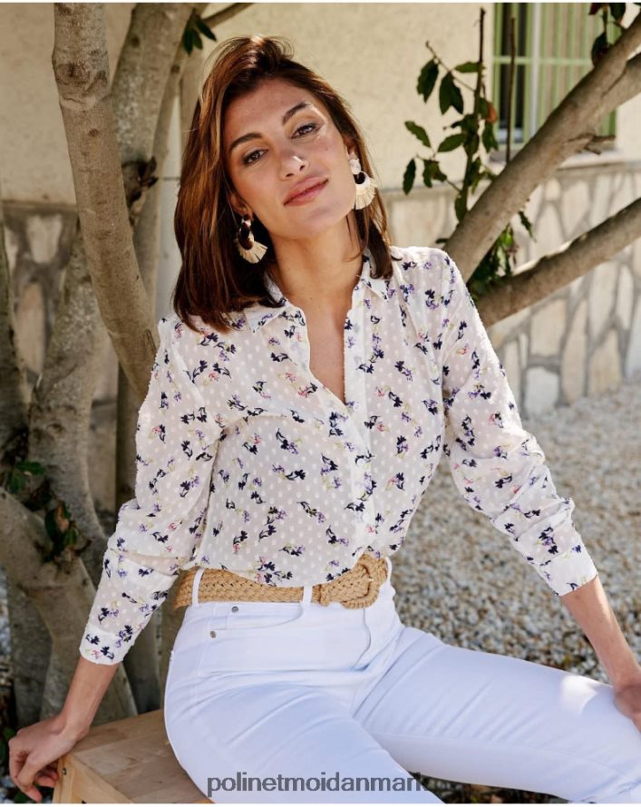 plumeti emelina skjorte hvid tøj Polin et moi 28TJFF200
