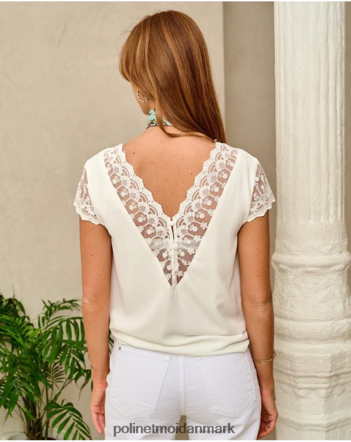 top blonde zaira hvid tøj Polin et moi 28TJFF177