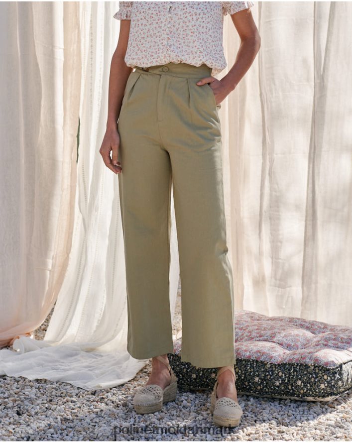 bukser pincet beth kaki tøj Polin et moi 28TJFF339