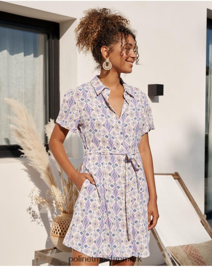 almindelig kort kjole lilla tøj Polin et moi 28TJFF43