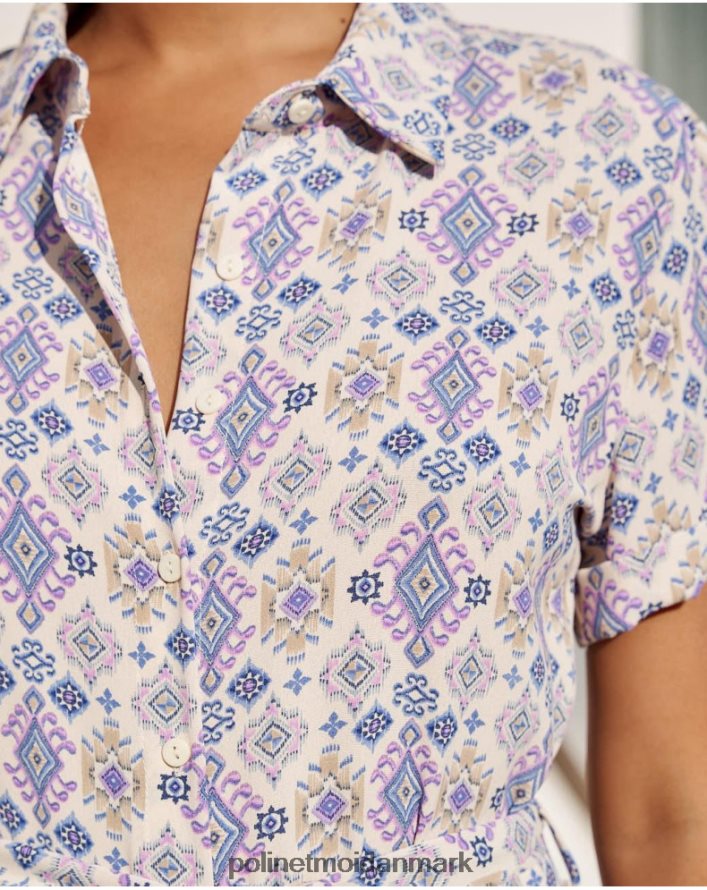 almindelig kort kjole lilla tøj Polin et moi 28TJFF43