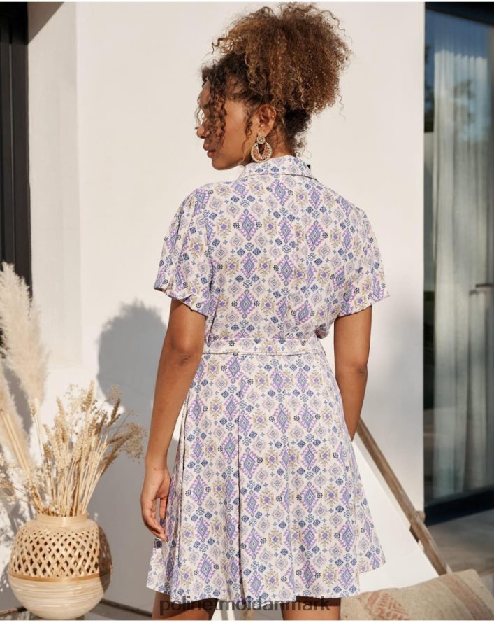 almindelig kort kjole lilla tøj Polin et moi 28TJFF43