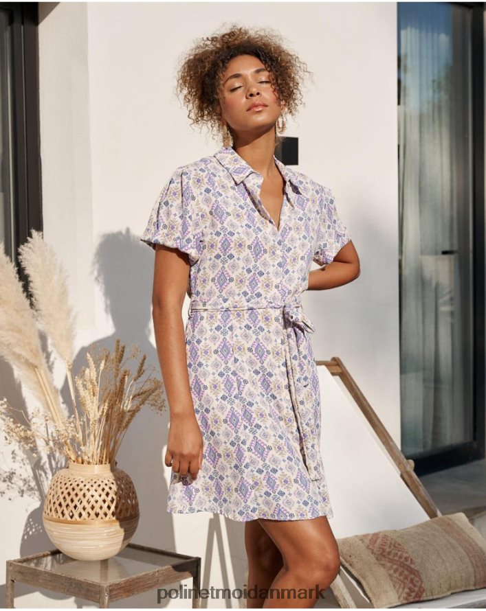 almindelig kort kjole lilla tøj Polin et moi 28TJFF43