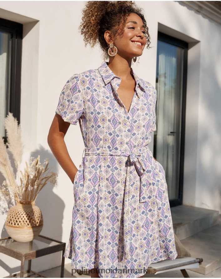 almindelig kort kjole lilla tøj Polin et moi 28TJFF43