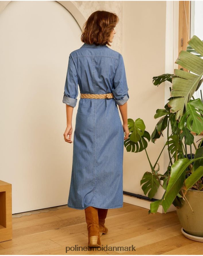 aveta denim kjole denim tøj Polin et moi 28TJFF70