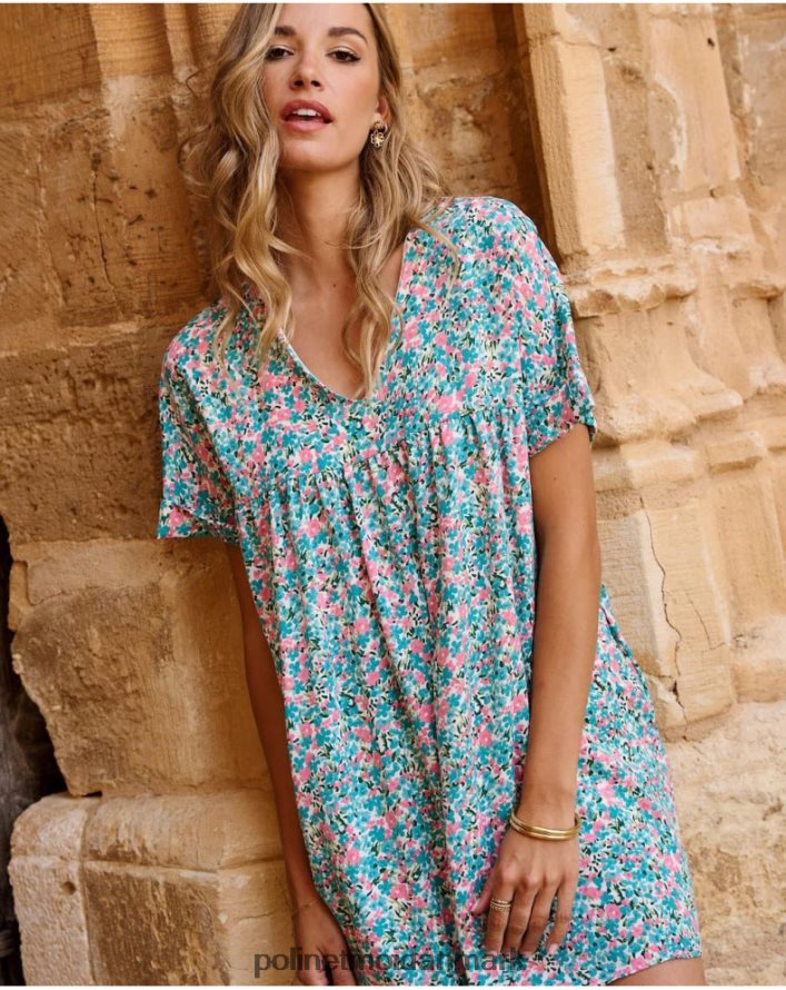 babydoll abe isabel turkis tøj Polin et moi 28TJFF4