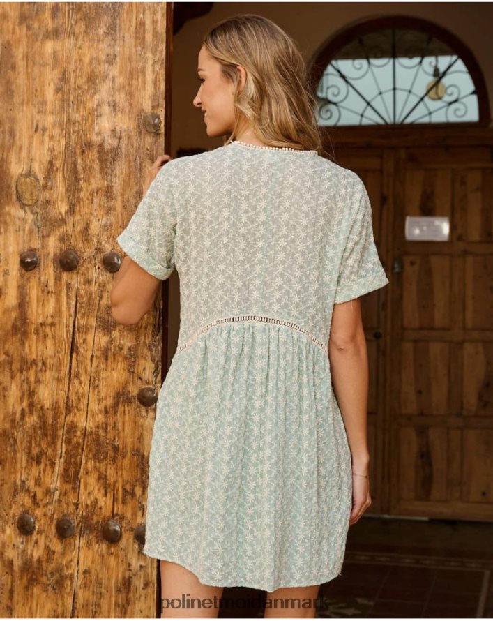 babydoll magdalena kjole vandgrøn tøj Polin et moi 28TJFF38