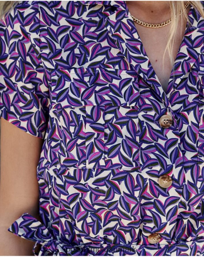 benazir blomsterabe lilla tøj Polin et moi 28TJFF104