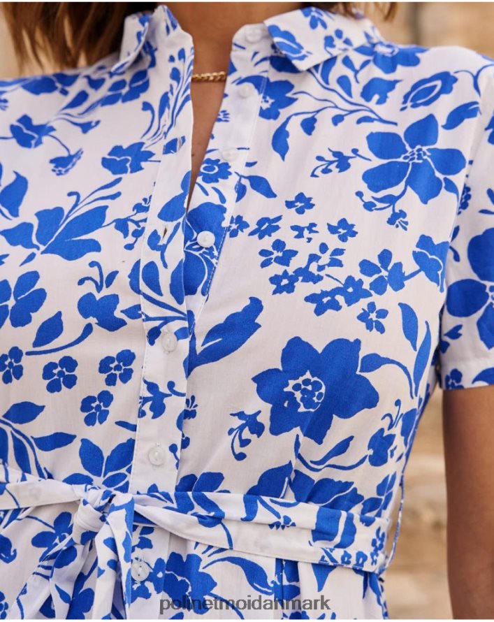 fødselsdagsskjortekjole hvid tøj Polin et moi 28TJFF26